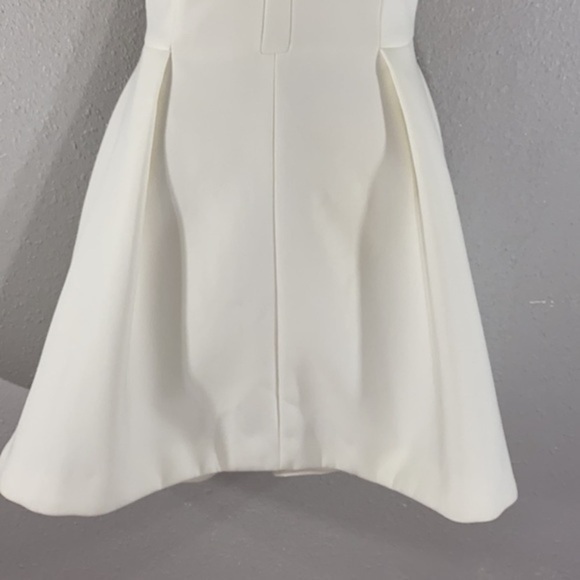 Keepsake the Label Divide off white ivory strapless dress N14 - Picture 7 of 14